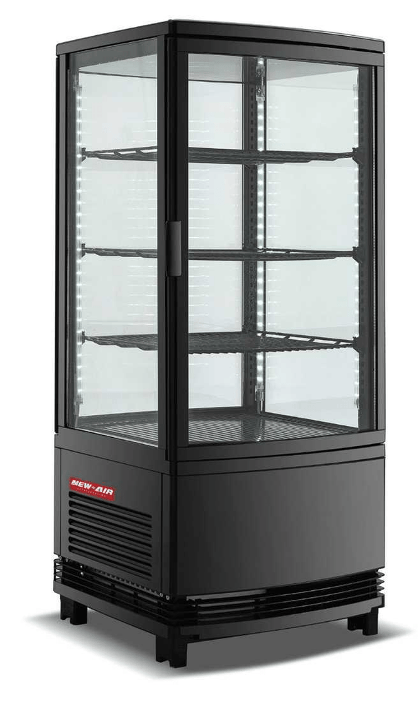 New Air NCD-19-SV - 17 Countertop Refrigerated Display Case - 3 Cu. F –