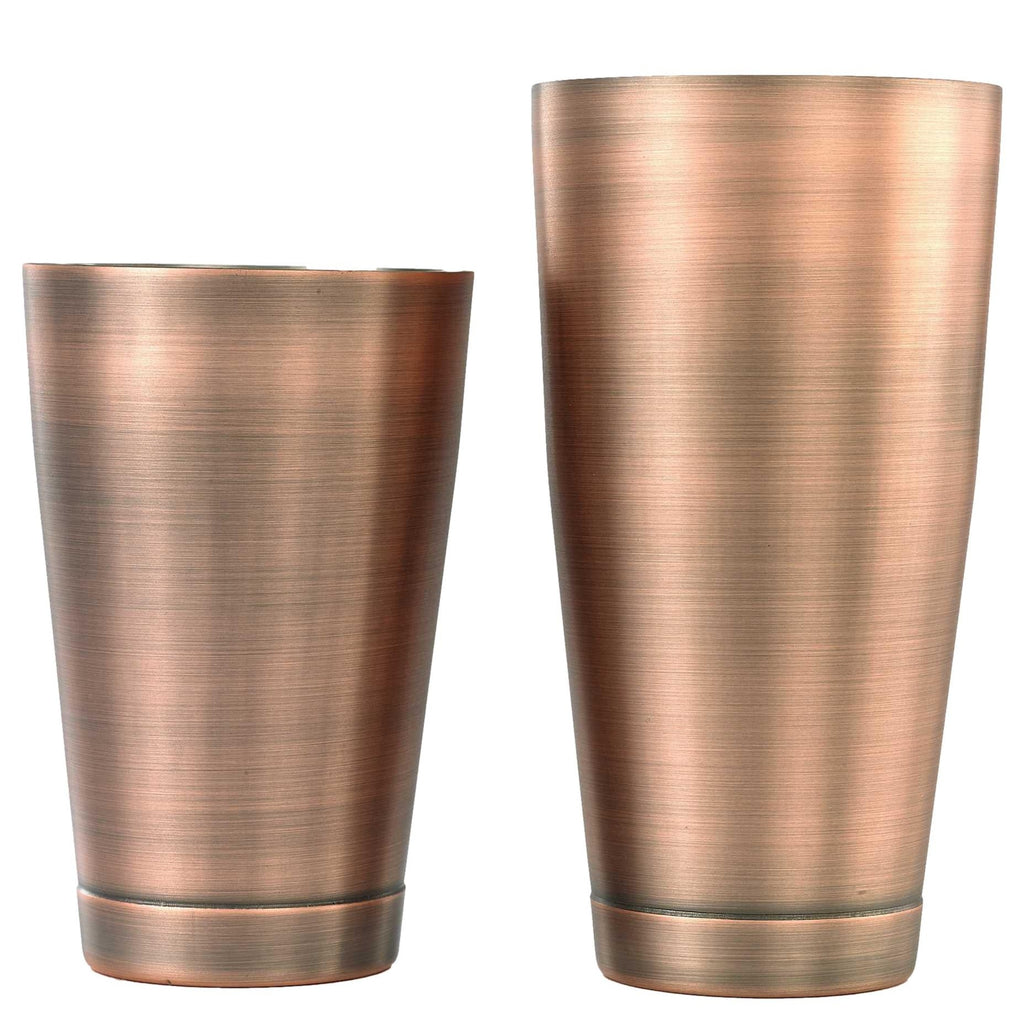 Barfly M37009 - 28 and 18 oz. Shaker Tin Set for Mixing Drinks –