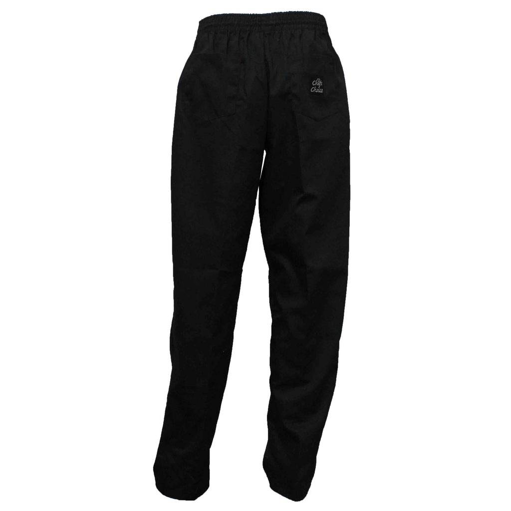 Black Chefs Pants  Modern Slim Fit Uniform Pants – Tilit