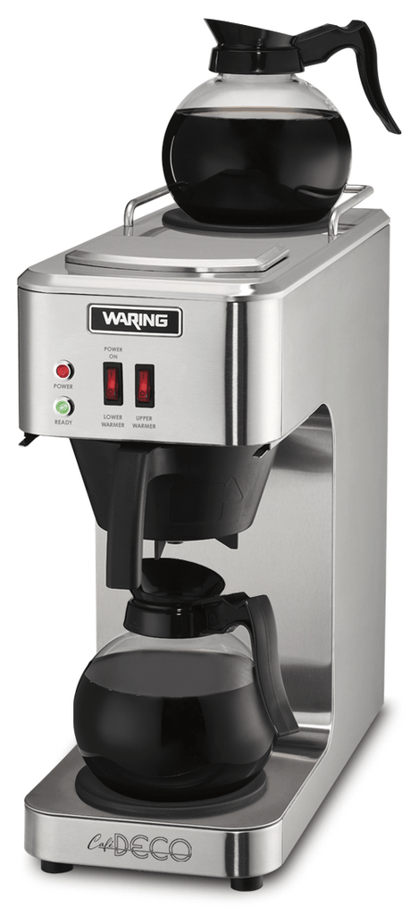 Waring WCM50 Cafe Deco Pour Over Decanter Coffee Brewer, Stainless