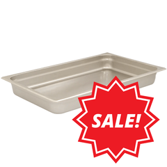 Full-Size Stainless Steel Hotel Pan