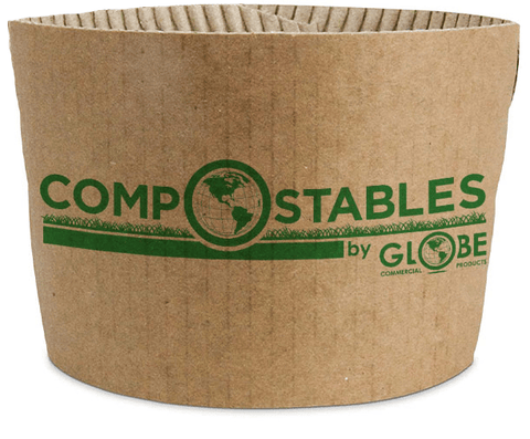 Compostable Straw - Wrapped PLA Cardboard with Polyethylene