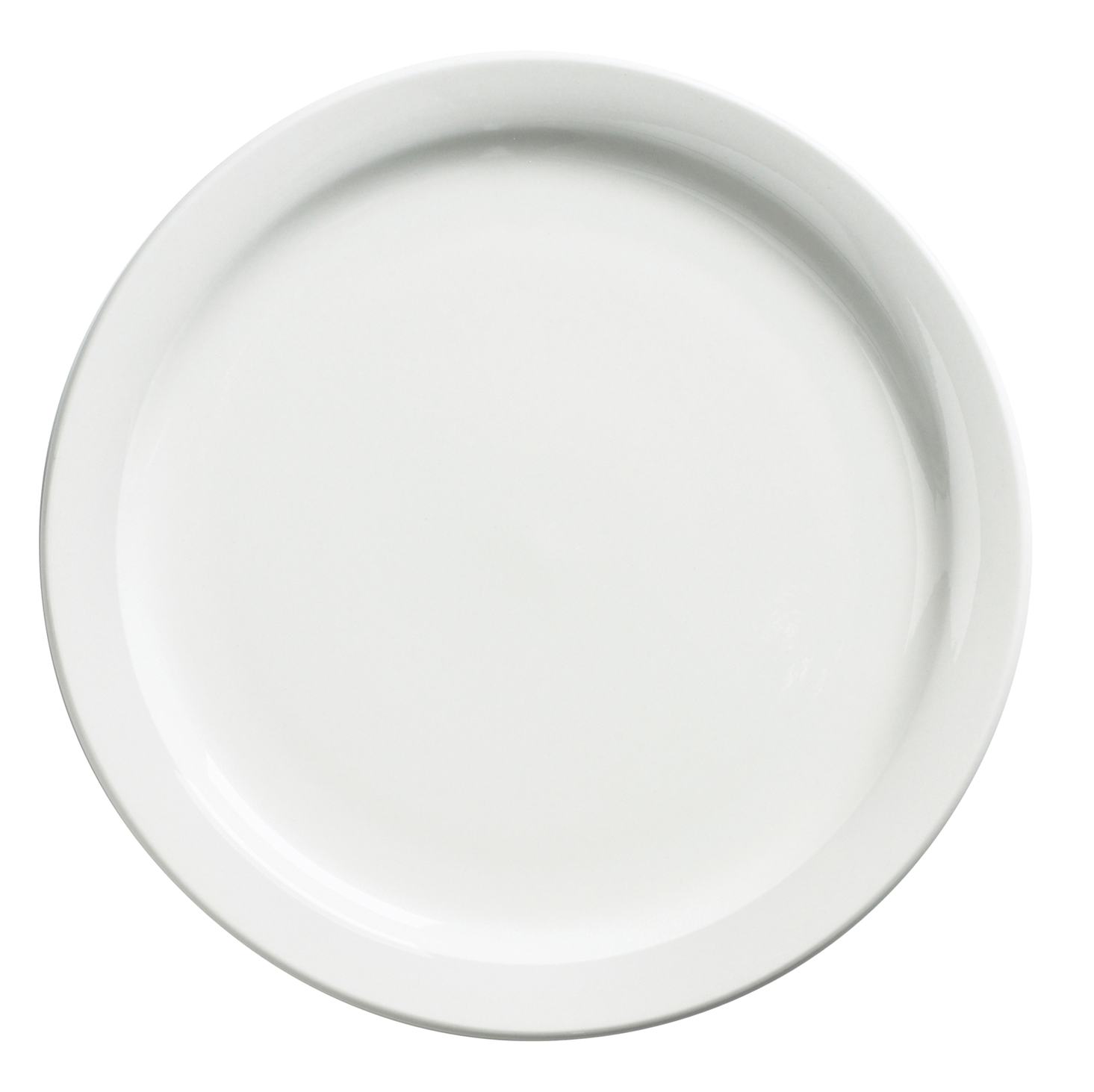 Browne 563964, 563966 - White Porcelain Dinner Plate - Case of 12