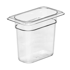 Cambro Cranberry Co-Polymer School 2 x 2 Compartment Tray - 15L x 9W