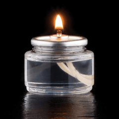 Disposable 8-Hour Liquid Fuel Cell Restaurant Candle - Case