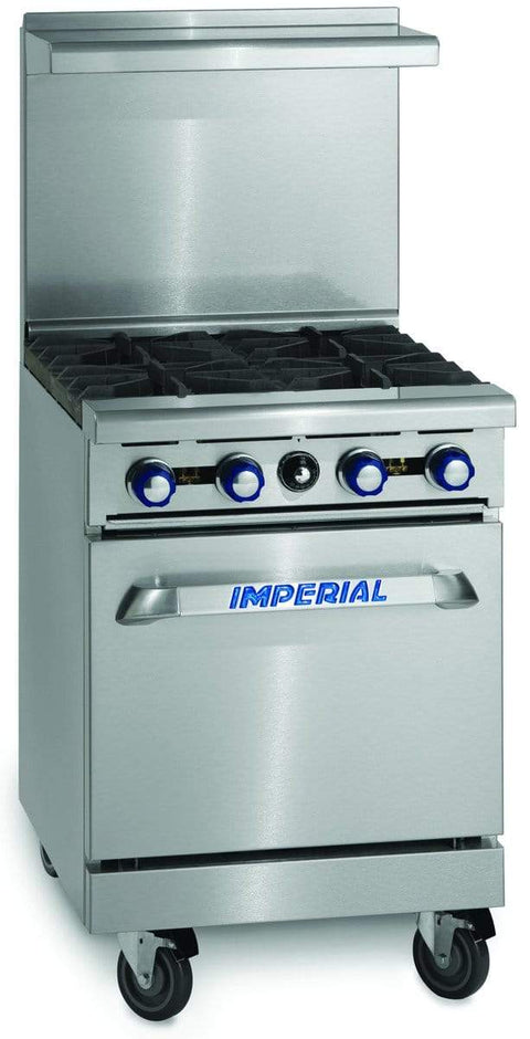 Imperial IR 4 24 Commercial Gas Range With 4 Open Burners   Imperial Ir 4 24 Commercial Gas Range 13082846527581 480x 