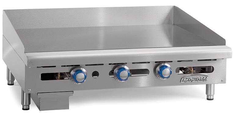 Imperial ITG-36 - 36 Thermostatic Gas Griddle - 90,000 BTU