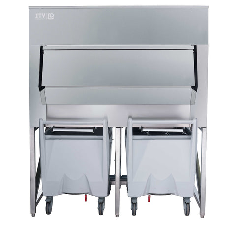 ITV S-400-22 Sloped Front 22 Ice Storage Bin 320 lbs Storage - Pro  Restaurant Equipment