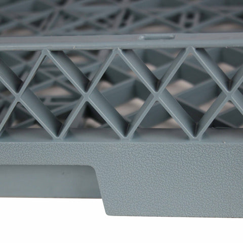 Omcan 37387 - Grey Plastic Dishwasher Rack for Flatware –