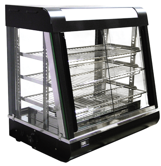 Omcan DW-CN-0686 - 27 Dual Service Heated Display Case