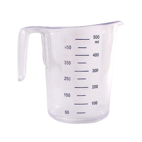 0.26 QT / 250 ml Clear Polycarbonate Measuring Cup – Omcan