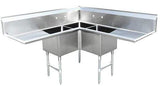 Omcan 3 Compartment Sink