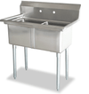 Omcan 2 Compartment Sink