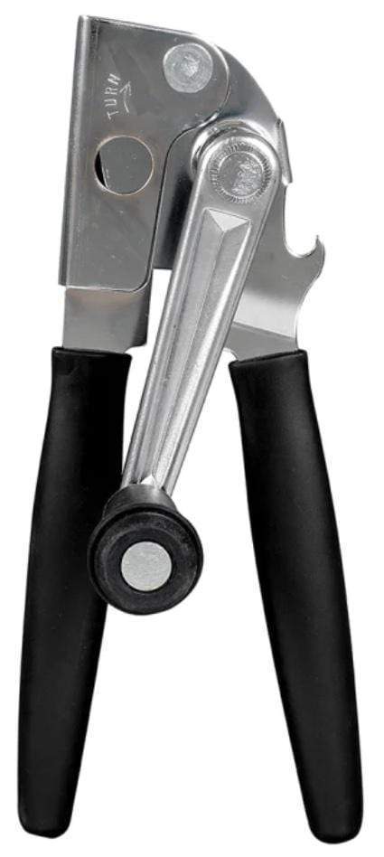 Commercial Oneida Easy Crank Can Opener Heavy Duty with Folding  Crank Handle - Ergonomic Design, Black : Home & Kitchen