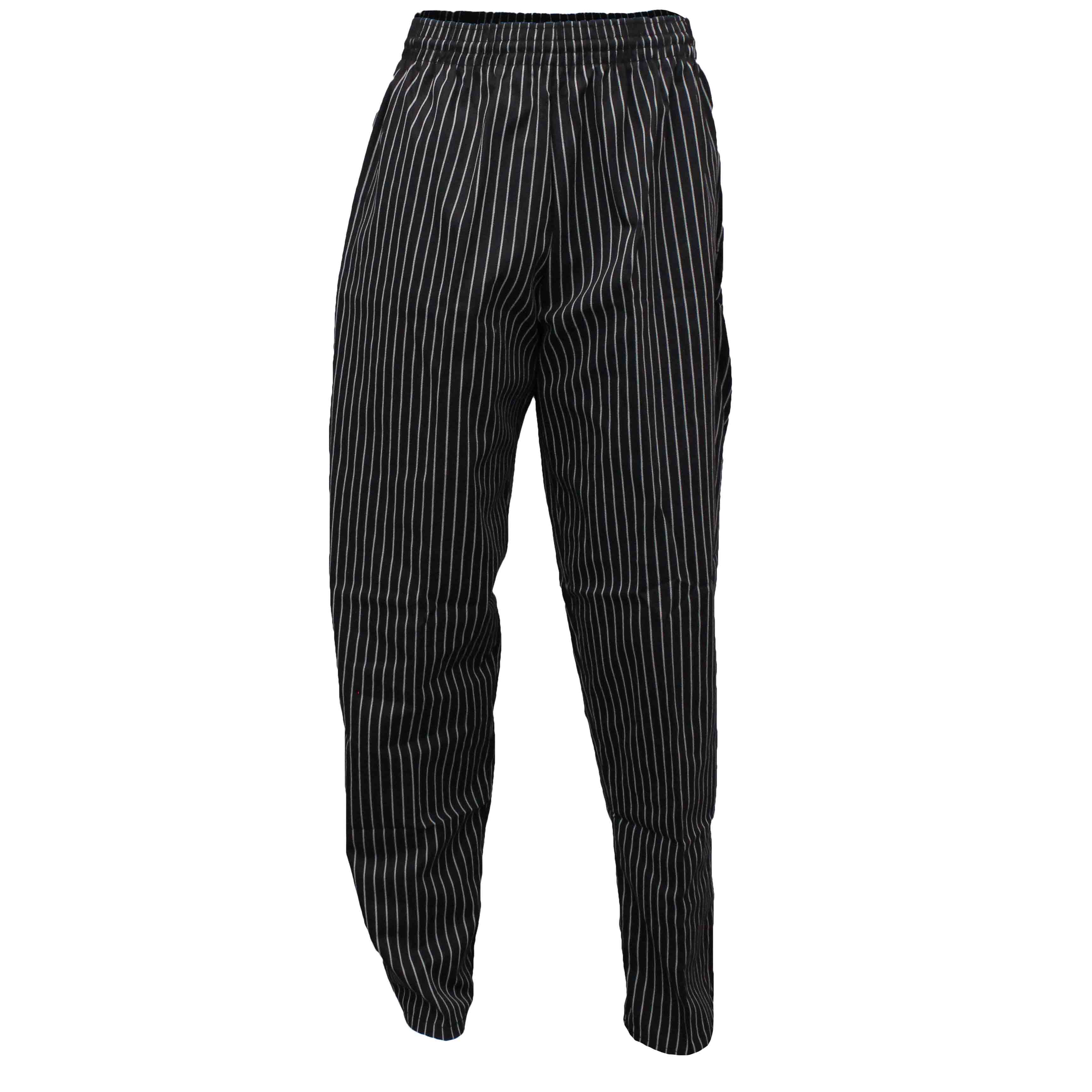 Men's Checked Baggy Chef Pant