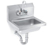 Vollrath K1410-CP - Hand Sink with Gooseneck Faucet and P-Trap