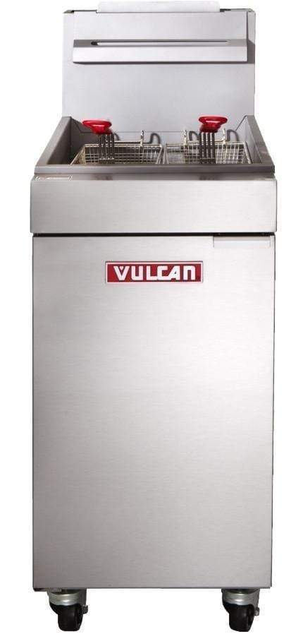 Vulcan LG300 - 35-40 lb. Gas Floor Fryer - 90,000 BTU –
